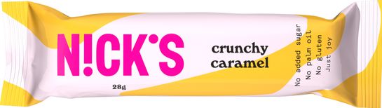 Nick's Crunchy Caramel Chokladbar, 28 g
