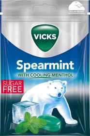 Vicks Spearmint Sugar Free Halstabletter 72 g