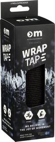Ortho Movement Wrap Tape Black Ger stöd vid aktivitet 3 st