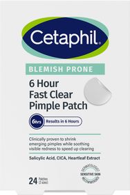 Cetaphil 6h Fast Clear Pimple Patch Akneplåster 24 st