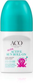 ACO Kids Active Sun Roll-on SPF 50+ Solskydd för barn 50 ml