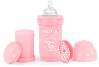 Twistshake Anti-Colic Pastellrosa 180 ml Nappflaska 1 st