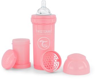 Twistshake Anti-Colic Pastellrosa 260 ml Nappflaska 1 st