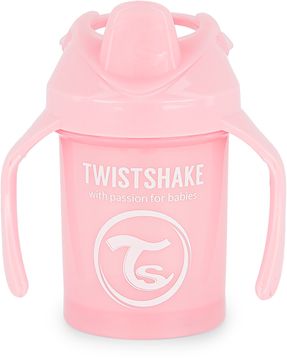 Twistshake Mini Cup Pastellrosa. Pipmugg 4+ mån 230 ml. 1 st