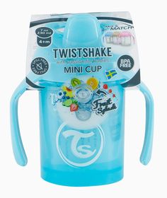 Twistshake Mini Cup Pastellblå 4+ mån 230 ml Pipmugg 1 st