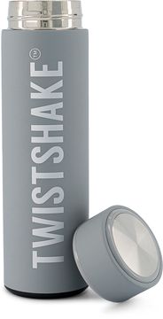 Twistshake Hot or Cold Bottle Pastellgrå. Termos 420 ml. 1 st