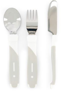 Twistshake Learn Cutlery Stainless Steel Vit. Bestick 12+ mån. 3 st