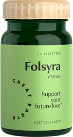 Great Earth Folsyra 60 tabletter