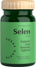 Great Earth Selen Tabletter 90 st