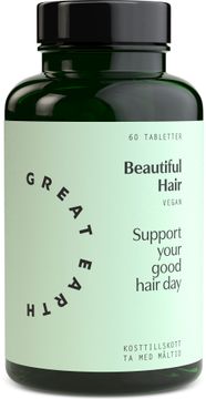 Great Earth Beautiful Hair 60 tabletter