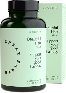 Great Earth Beautiful Hair 60 tabletter