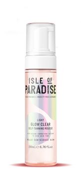 Isle of Paradise Light Clear Self Tan Mousse Brun utan sol, 200 ml