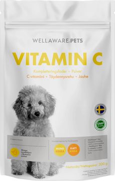 Köp WellAware Pets Vitamin-C Kompletteringsfoder, 200 g Kronans Apotek | Kronans