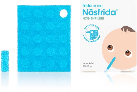 Köp Frida Baby Näsfrida Hygienfilter Hygienfilter till snorsugare, 20 st på  Kronans Apotek