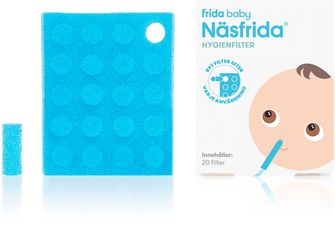 Frida Baby Näsfrida Hygienfilter Hygienfilter till snorsugare, 20 st