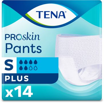 TENA Pants Plus S Skydd inkontinens, 14 st