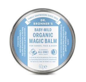 Dr. Bronner's Magic Balm Baby Mild Unscented Organic Ansiktskräm, 57 g