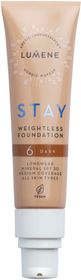 Lumene Stay weightless Foundation 6 Dark Foundation, 30 ml