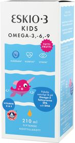 Eskio-3 Kids Tuttifrutti Flytande, 210 ml