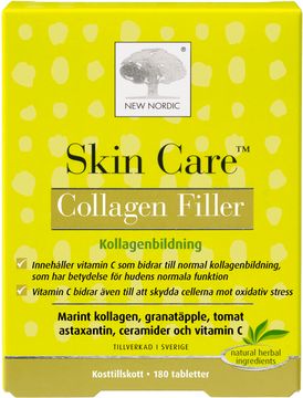 New Nordic Skin Care Collagen Filler Tablett, 180 st