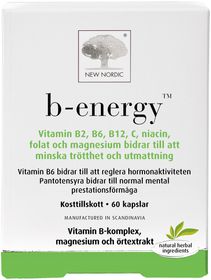 New Nordic B-energy Kapsel, 60 st