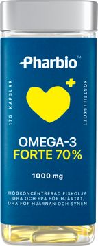 Pharbio Omega-3 Forte Kapslar, 175 st