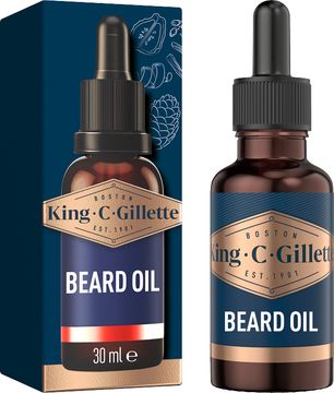 King C Gillette Beard Oil Skäggolja, 30 ml
