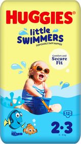 Huggies Little Swimmers 3-8 kg Simblöja, 12 st