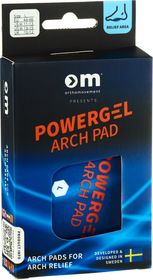 Ortho Movement Powergel Arch Pad, 44-46 Skoinlägg, 1 par