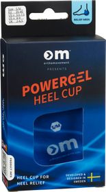 Ortho Movement Powergel Heel Cup, 35-40 Skoinlägg, 1 par