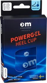 Ortho Movement Powergel Heel Cup, 41-46 Hälinlägg L/XL