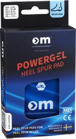 Ortho Movement Powergel Heel Spur Pad  Strl 41-46 Hälinlägg, 1-par