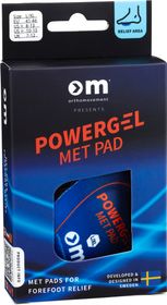 Ortho Movement Powergel Met Pad L/XL