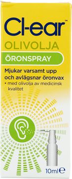 Cl-ear Olivolja Öronspray Öronspray, 10 ml