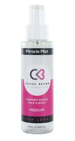 Cocoa Brown Tan Miracle Mist Tanning Water Medium Brun utan sol 100 ml