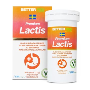 Better You Premium Lactis Kapslar, 30 st