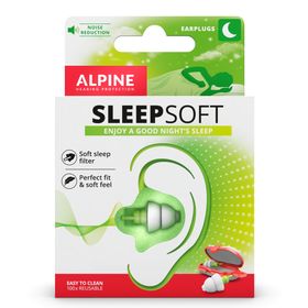 Alpine SleepSoft Ear Plugs Öronproppar, 1 par