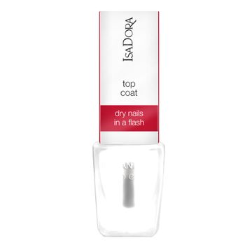 IsaDora Instant Dry Quick-Drying Top Coat Topplack, 6 ml