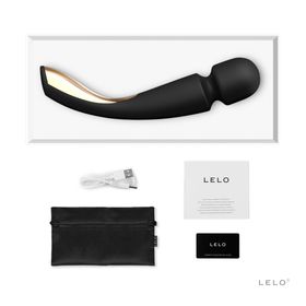 LELO Smart Wand 2 Large Black Vibrator. 1 st