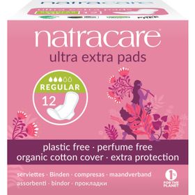 Natracare Binda Ultra Extra Normal Vingar Binda, 12 st