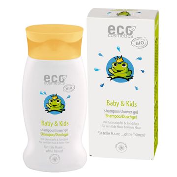 Eco Cosmetics Baby & Kids Shampoo/Shower Gel Schampo och duschgel för barn, 200 ml