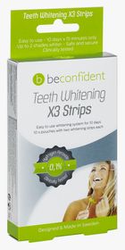 Beconfident Teeth Whitening X3 Strips, 10 days Tandblekning, 20 st