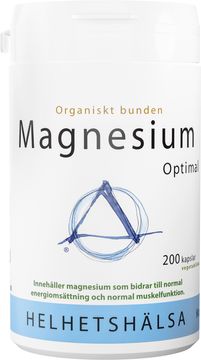 Helhetshälsa Magnesium Optimal Kapslar, 200 st