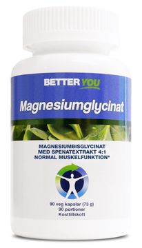 Better You Magnesiumglycinat Kapslar, 90 st