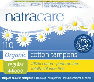 Natracare Tampong Regular Tampong, 10 st