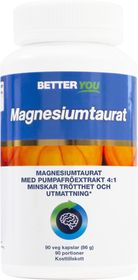 Better You Magnesiumtaurat Kapslar, 90 st