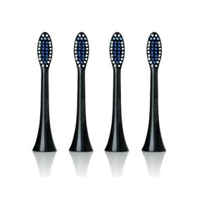 Beconfident Sonic Toothbrush heads 4-pack Regular Black Tandborsthuvud, 4 st