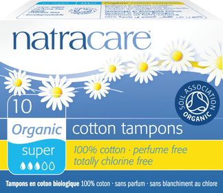Natracare Tampong Super Tampong, 10 st