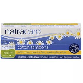 Natracare Tampong Regular Tampong, 20 st