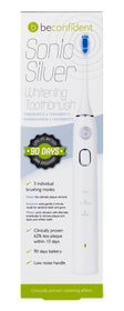 Beconfident Sonic Silver Toothbrush White/Silver Tandborste, 1 st